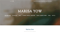 Desktop Screenshot of marisayow.com